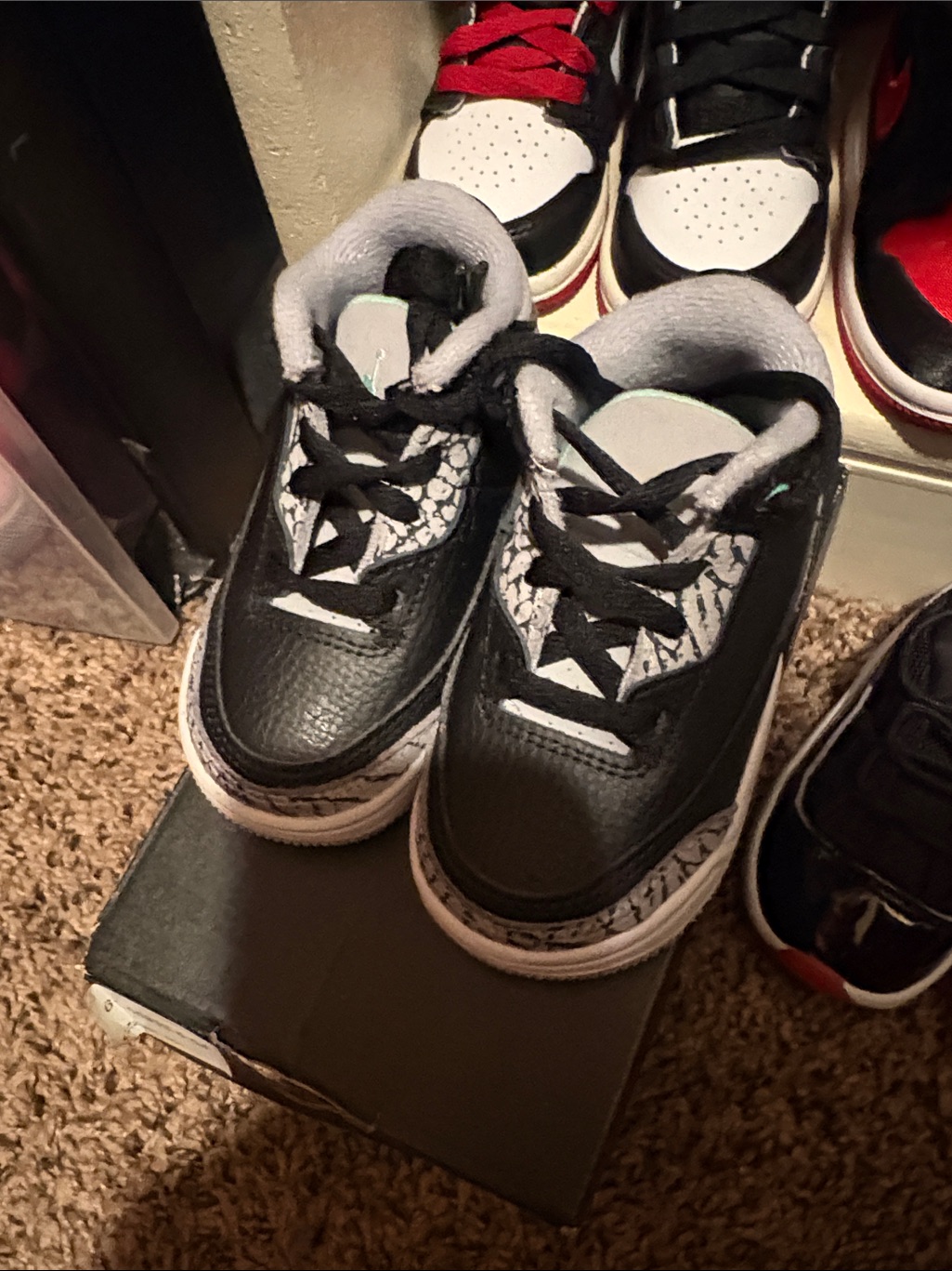 Kids Black And White Athletic Sneakers - Casual Comfort